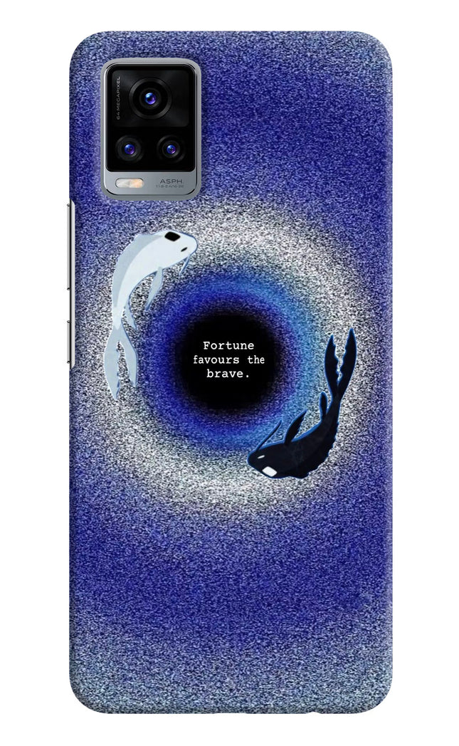 Dark Koi Vivo V20 Hard Case Back Cover by Casekaro