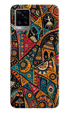 Folk Print Vivo V20 Back Cover