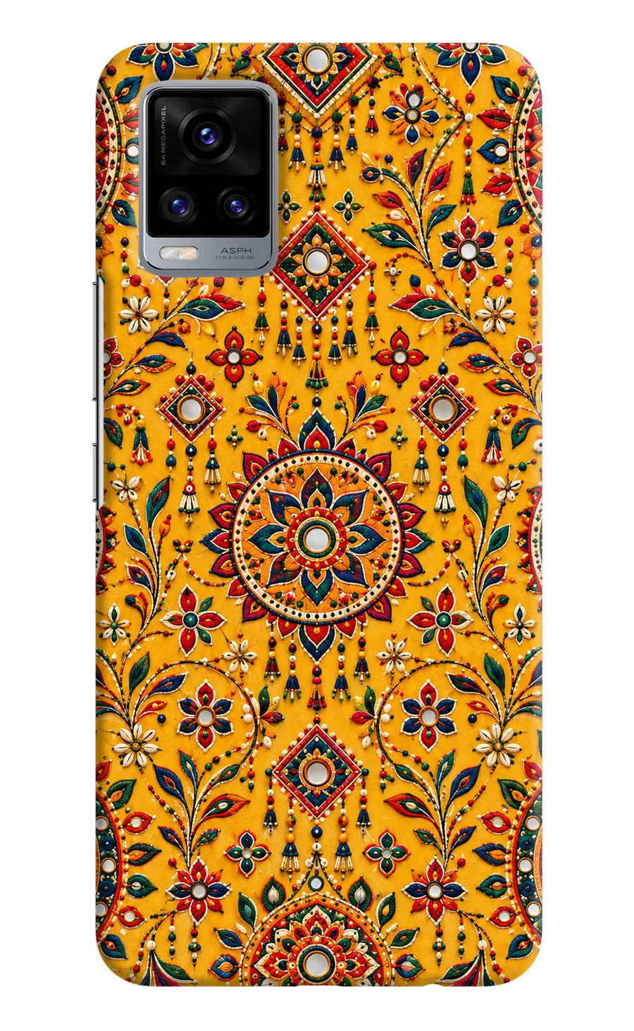 Sunlit Aura Vivo V20 Back Cover, Hard case