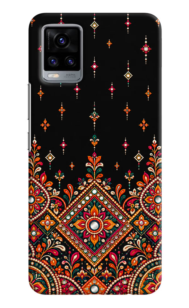 Noir Mehfil Vivo V20 Back Cover