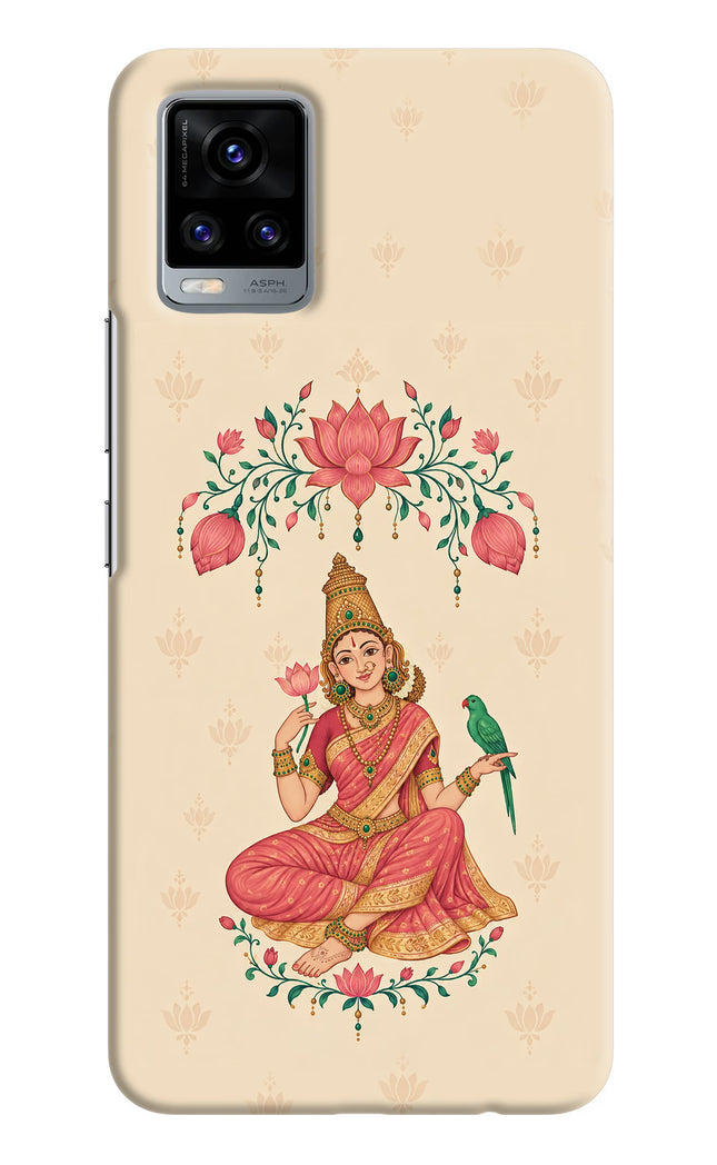 Goddess Lakshmi Vivo V20 Hard Case Back Cover by Casekaro