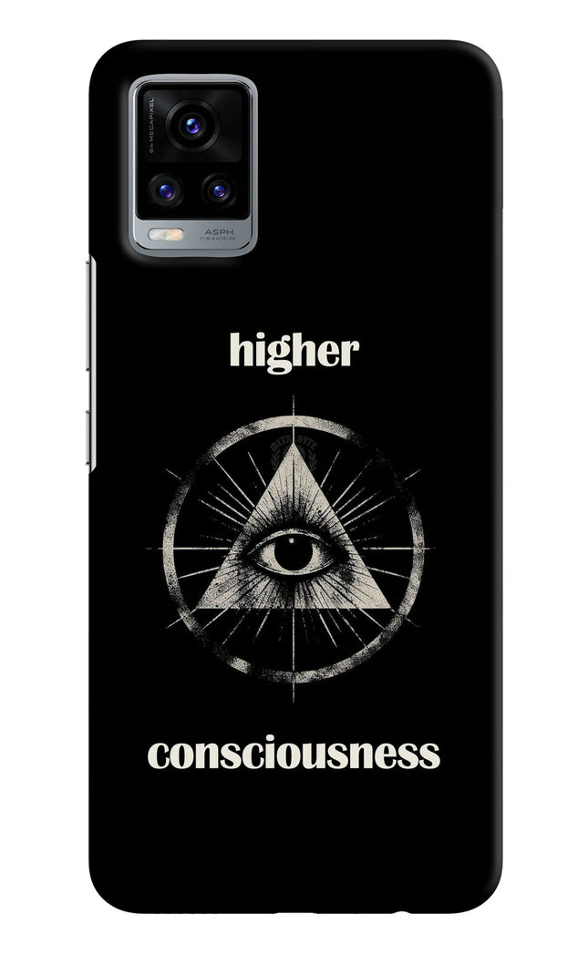 Illuminati Eye Vivo V20 Hard Case Back Cover by Casekaro