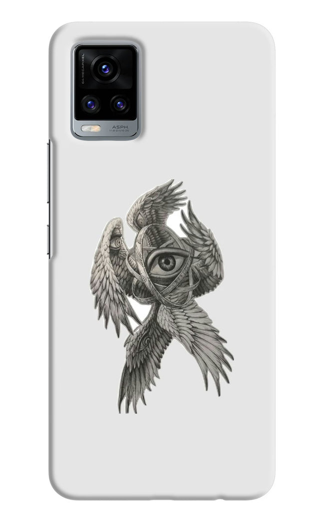 Accurate Angel Vivo V20 Hard Case Back Cover by Casekaro