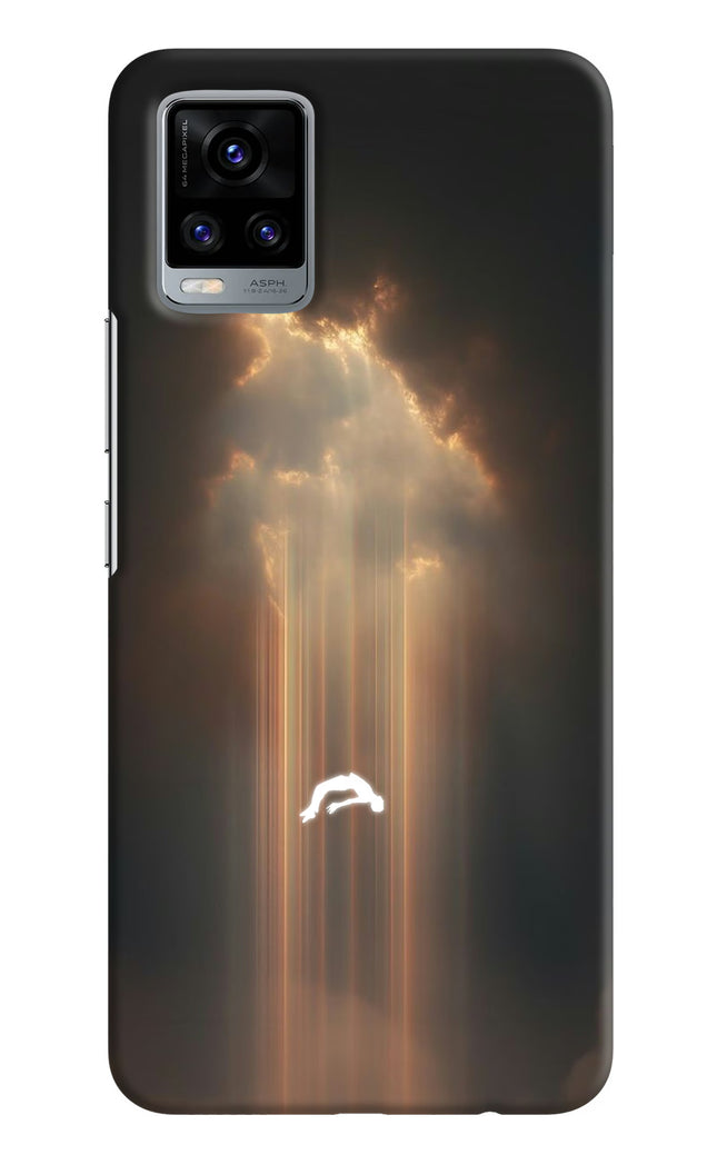 Heavenly Beam Vivo V20 Hard Case Back Cover by Casekaro