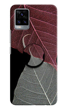 Leaf Pattern Vivo V20 Pop Case by Casekaro