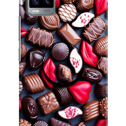 Chocolates Vivo V20 Pop Case by Casekaro