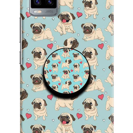 Pug Dog Vivo V20 Pop Case by Casekaro
