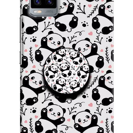 Cute Panda Vivo V20 Pop Case by Casekaro