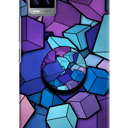 Cubic Abstract Vivo V20 Pop Case by Casekaro