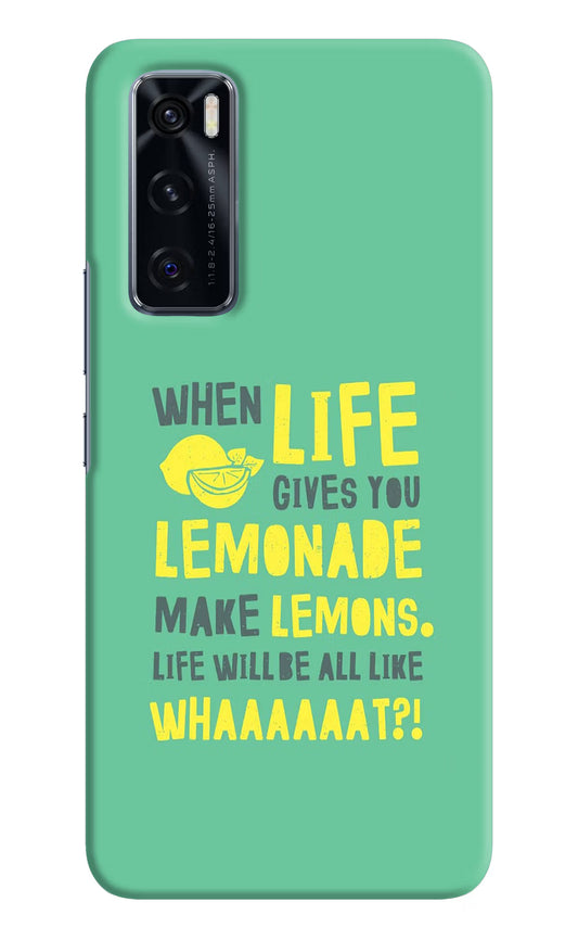 Quote Vivo V20 SE Hard Case Back Cover by Casekaro