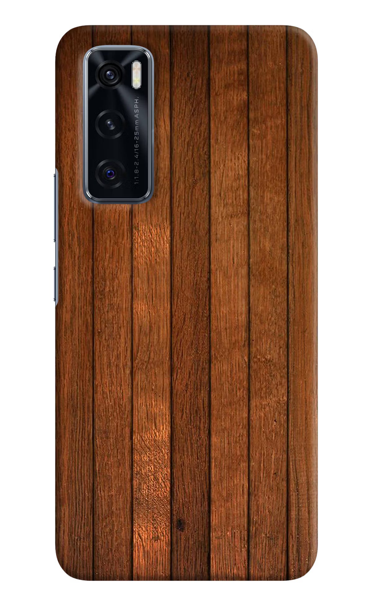 Wooden Artwork Bands Vivo V20 SE Hard Case Back Cover by Casekaro