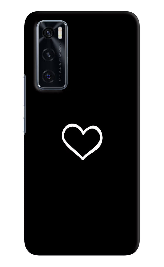 Heart Vivo V20 SE Hard Case Back Cover by Casekaro