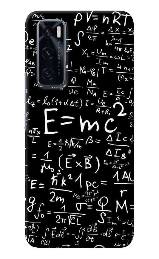 Physics Albert Einstein Formula Vivo V20 SE Back Cover