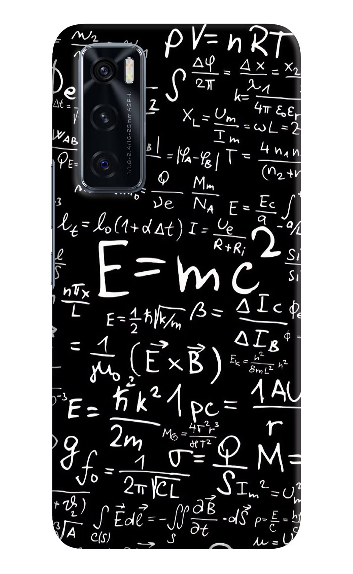 Physics Formula Vivo V20 SE Hard Case Back Cover by Casekaro