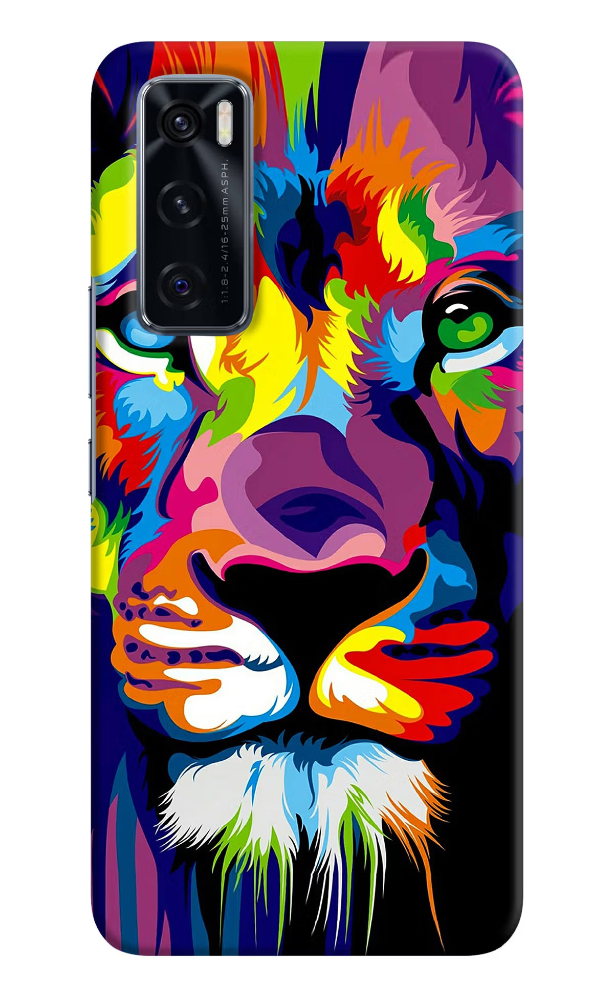 Lion Vivo V20 SE Hard Case Back Cover by Casekaro