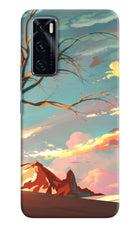 Scenery Vivo V20 SE Hard Case Back Cover by Casekaro
