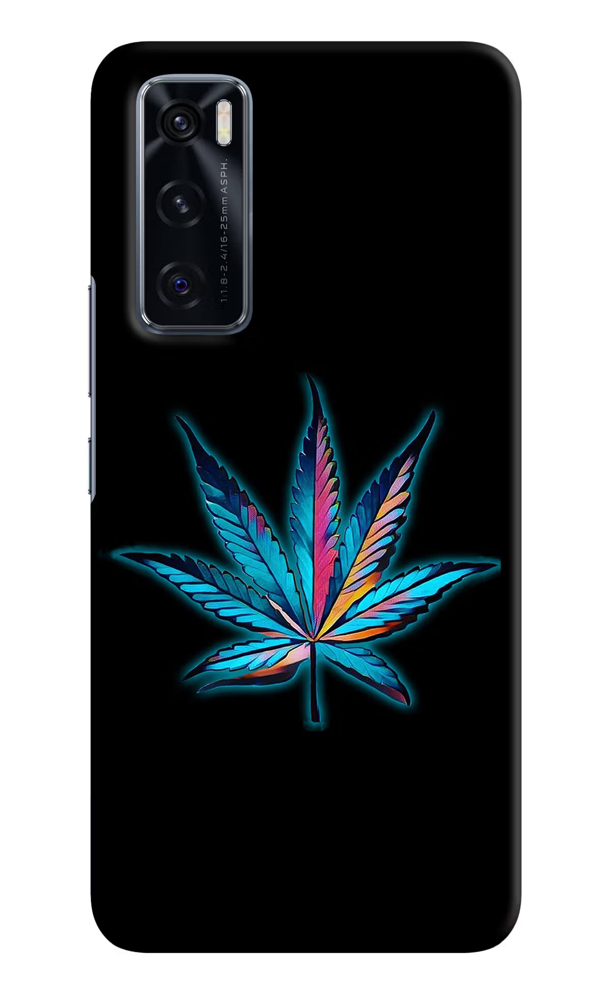 Weed Vivo V20 SE Hard Case Back Cover by Casekaro
