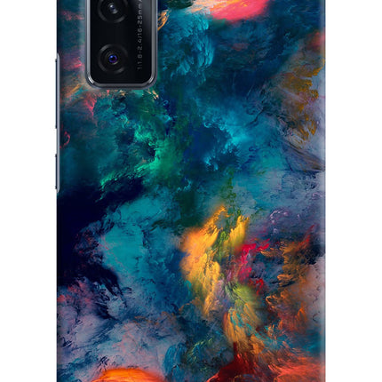Artwork Paint Vivo V20 SE Hard Case Back Cover by Casekaro