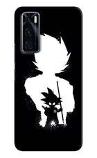 Goku Shadow Vivo V20 SE Hard Case Back Cover by Casekaro