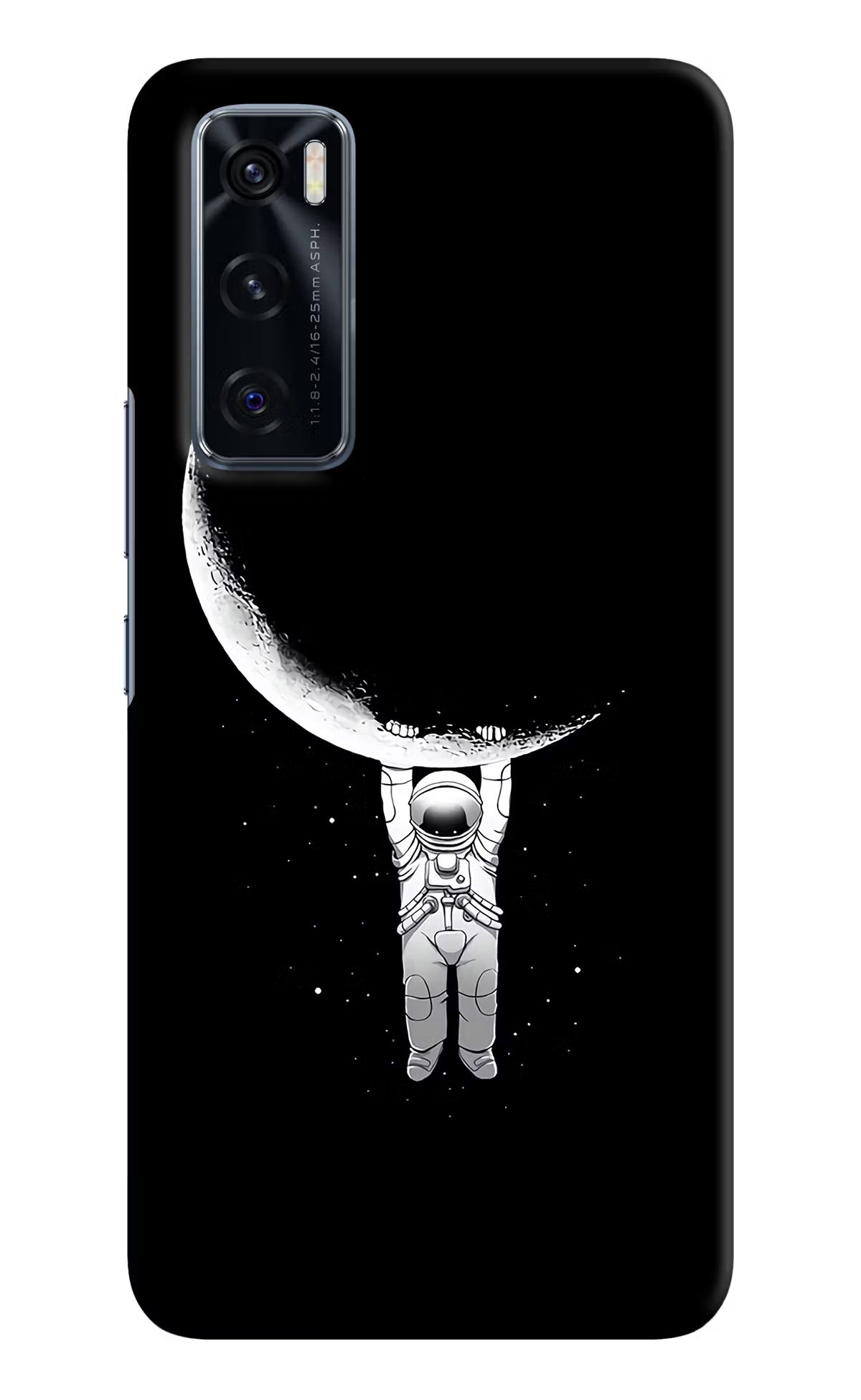 Moon Space Vivo V20 SE Hard Case Back Cover by Casekaro