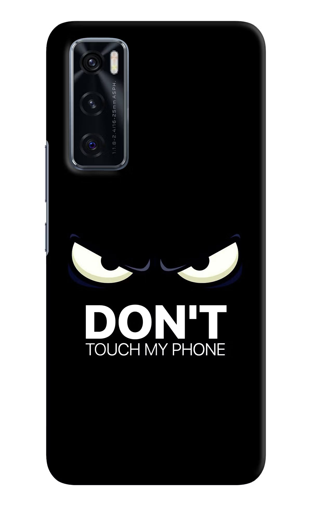 Don'T Touch My Phone Vivo V20 SE Hard Case Back Cover by Casekaro
