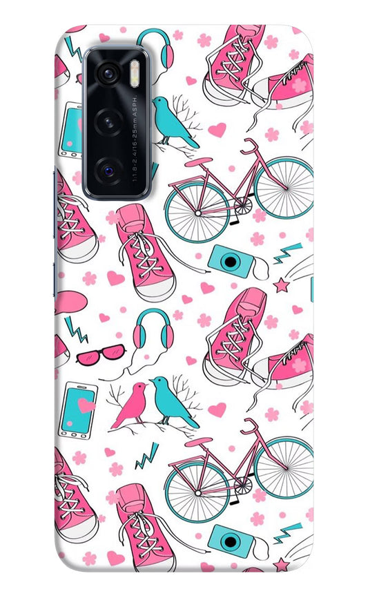 Artwork Vivo V20 SE Hard Case Back Cover by Casekaro