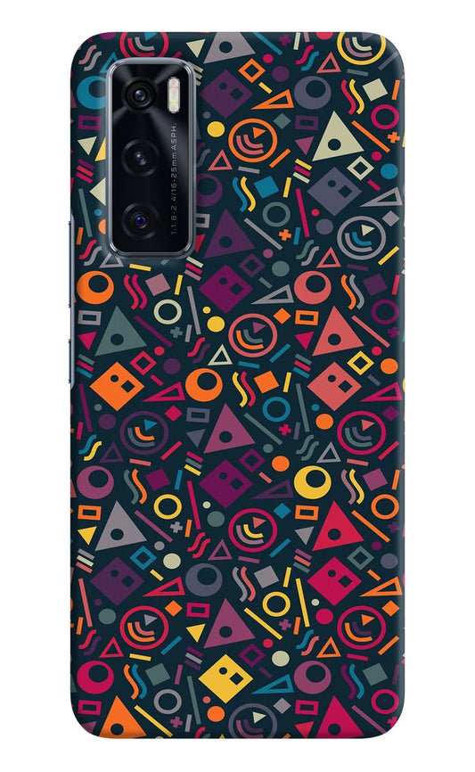 Geometric Abstract Vivo V20 SE Hard Case Back Cover by Casekaro