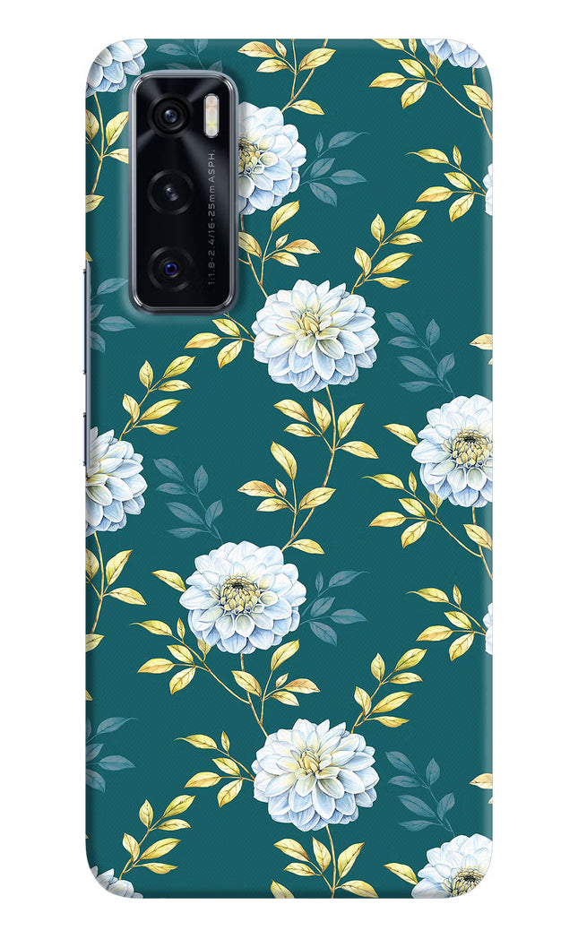Flowers Vivo V20 SE Hard Case Back Cover by Casekaro