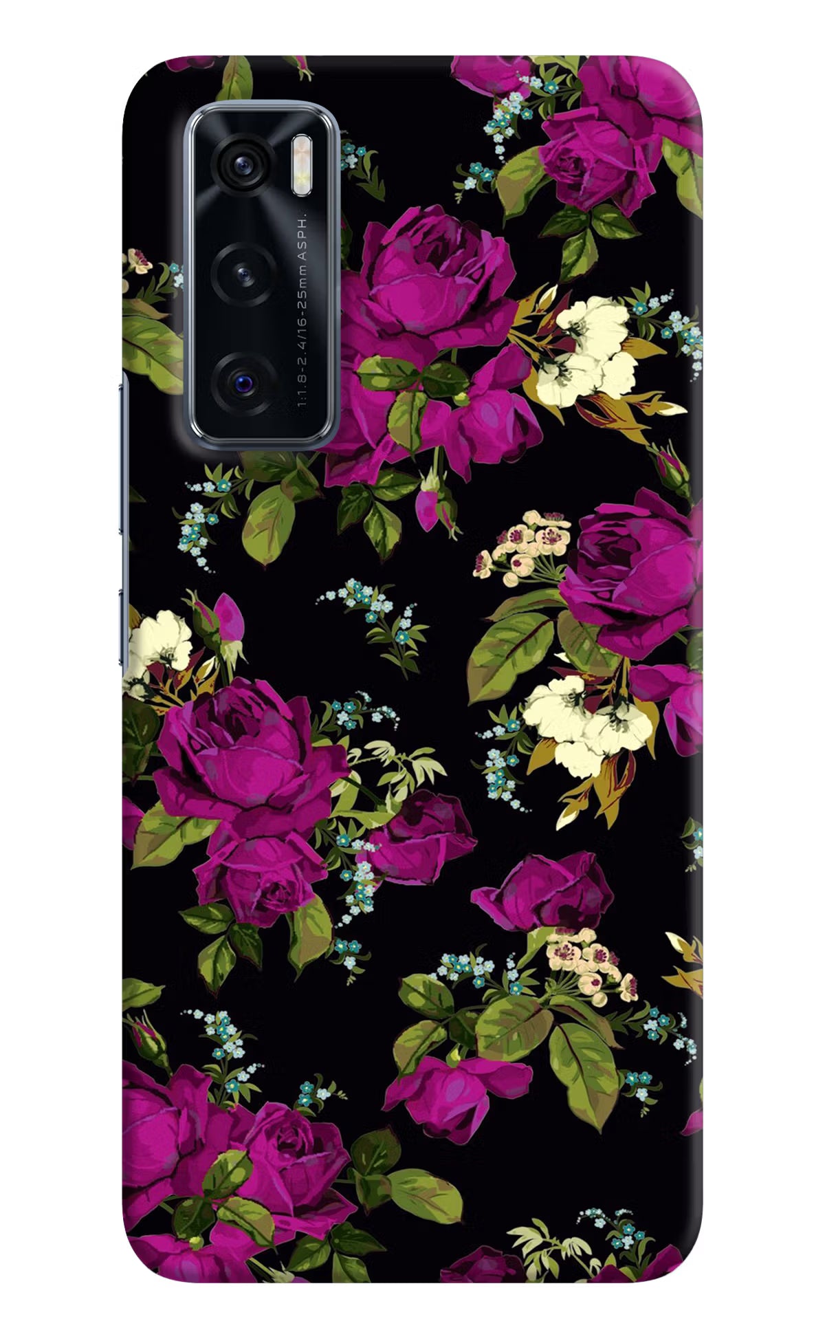 Flowers Vivo V20 SE Hard Case Back Cover by Casekaro