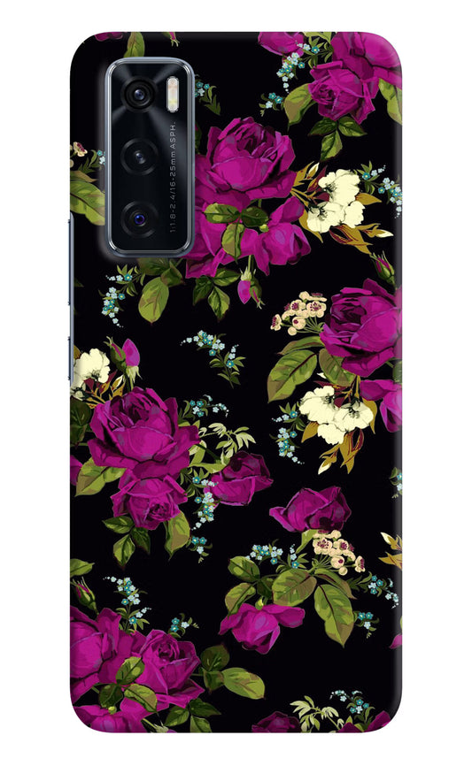 Flowers Vivo V20 SE Hard Case Back Cover by Casekaro