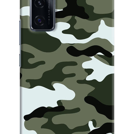 Camouflage Vivo V20 SE Hard Case Back Cover by Casekaro