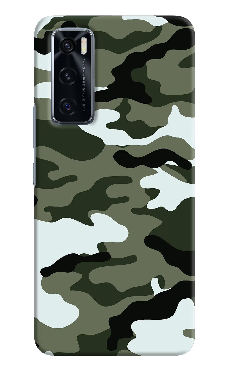 Camouflage Vivo V20 SE Back Cover, Hard case