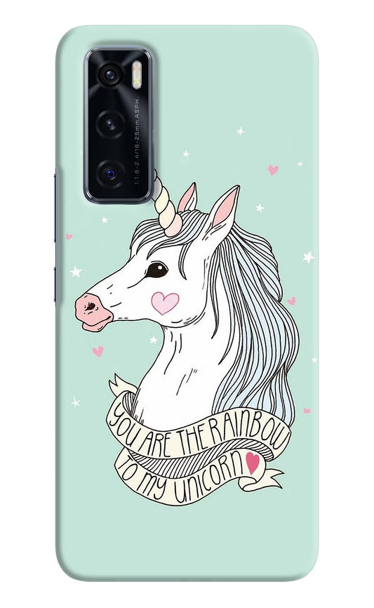 Unicorn Wallpaper Vivo V20 SE Hard Case Back Cover by Casekaro