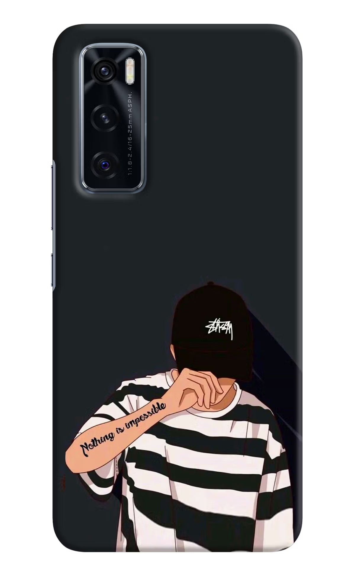 Aesthetic Boy Vivo V20 SE Hard Case Back Cover by Casekaro