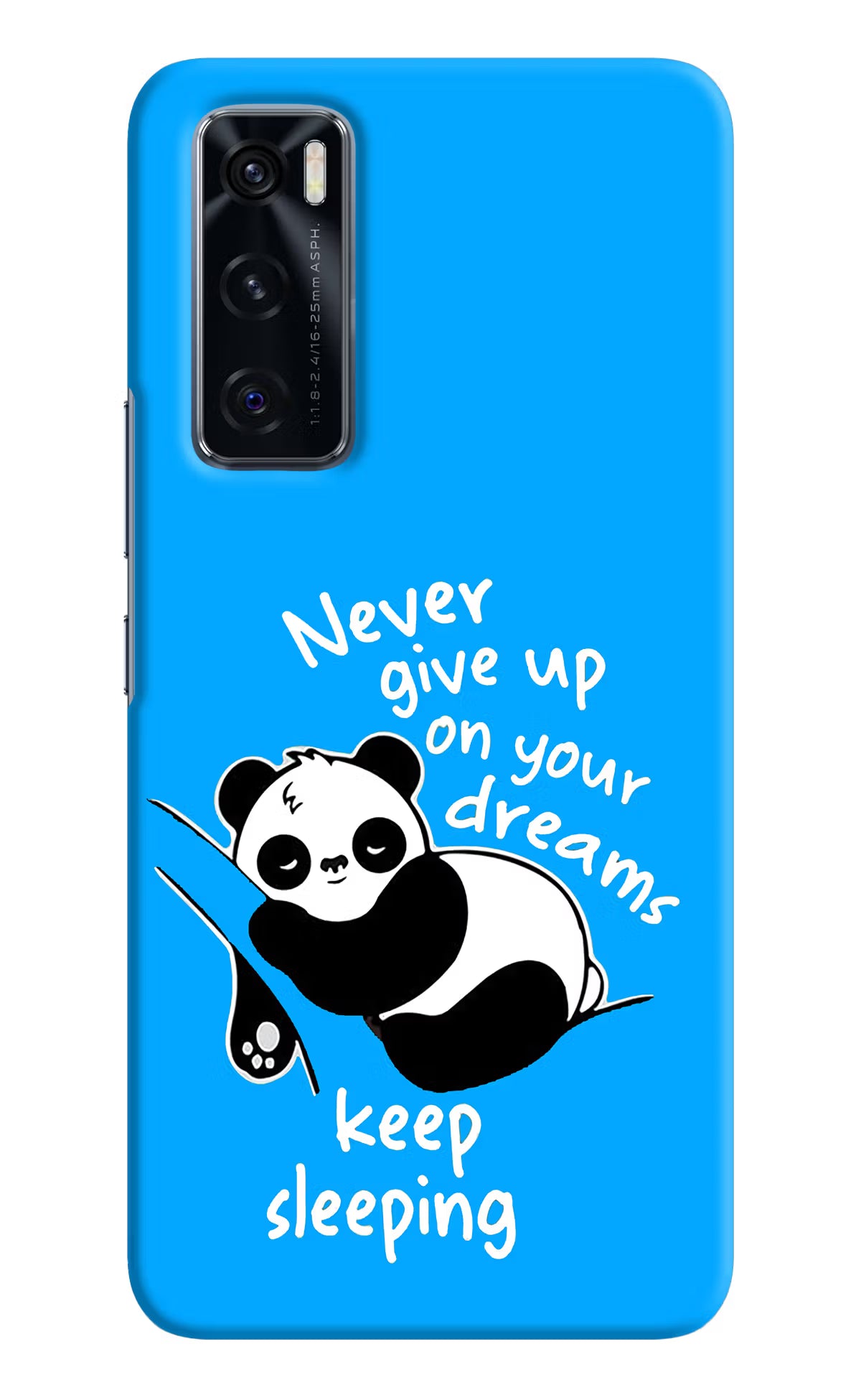 Keep Sleeping Vivo V20 SE Hard Case Back Cover by Casekaro