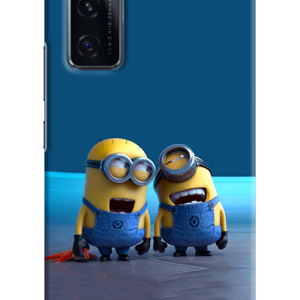 Minion Laughing Vivo V20 SE Hard Case Back Cover by Casekaro