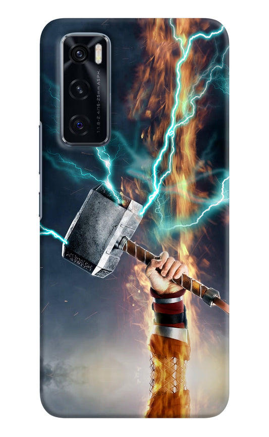 Thor Hammer Mjolnir Vivo V20 SE Hard Case Back Cover by Casekaro