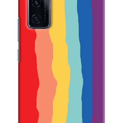 Rainbow Vivo V20 SE Hard Case Back Cover by Casekaro