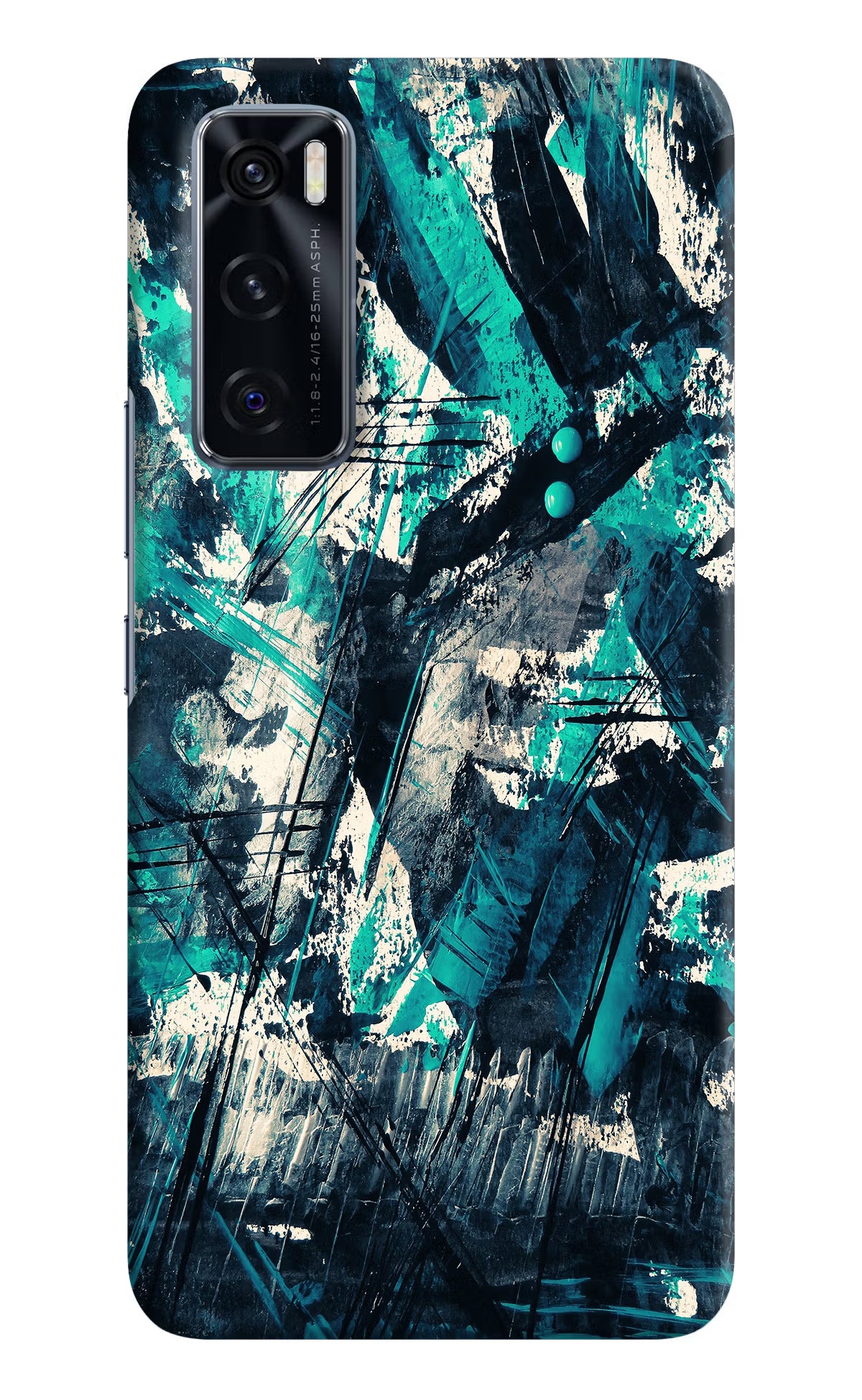 Artwork Vivo V20 SE Hard Case Back Cover by Casekaro