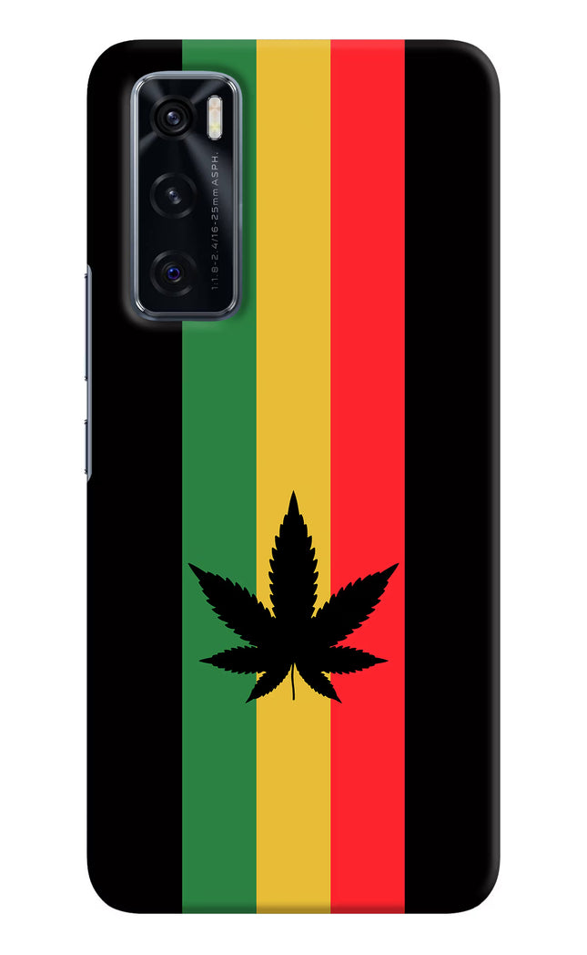Weed Flag Vivo V20 SE Hard Case Back Cover by Casekaro