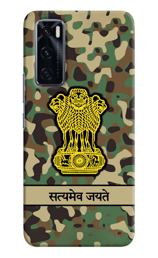 Satyamev Jayate Army Vivo V20 SE Hard Case Back Cover by Casekaro