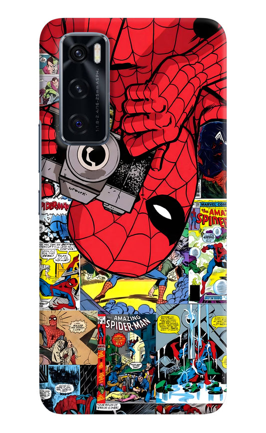Spider Man Vivo V20 SE Hard Case Back Cover by Casekaro