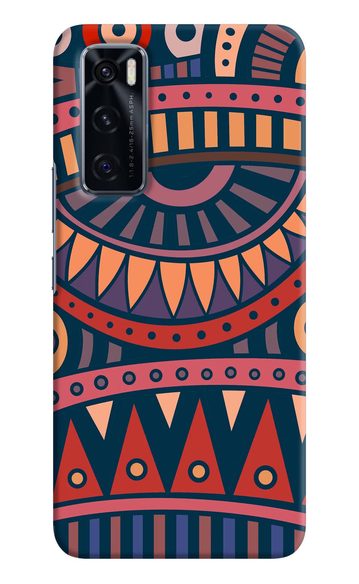 African Culture Design Vivo V20 SE Hard Case Back Cover by Casekaro