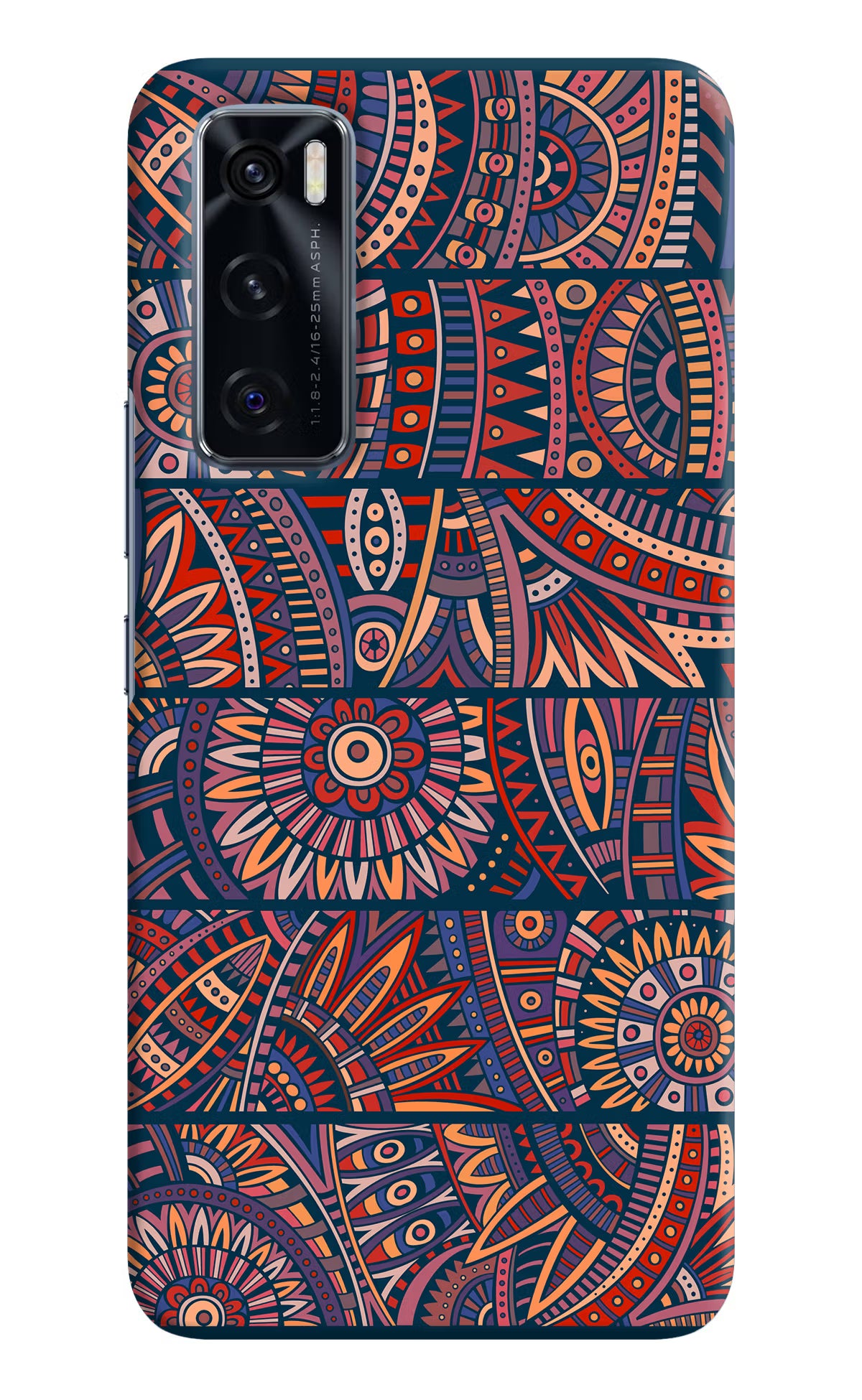 African Culture Design Vivo V20 SE Hard Case Back Cover by Casekaro