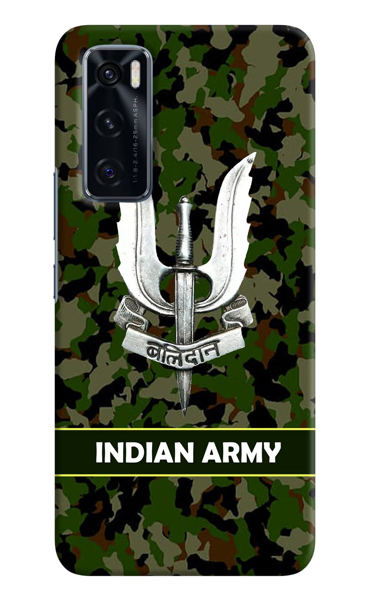 Balidan Indian Logo Vivo V20 SE Hard Case Back Cover by Casekaro