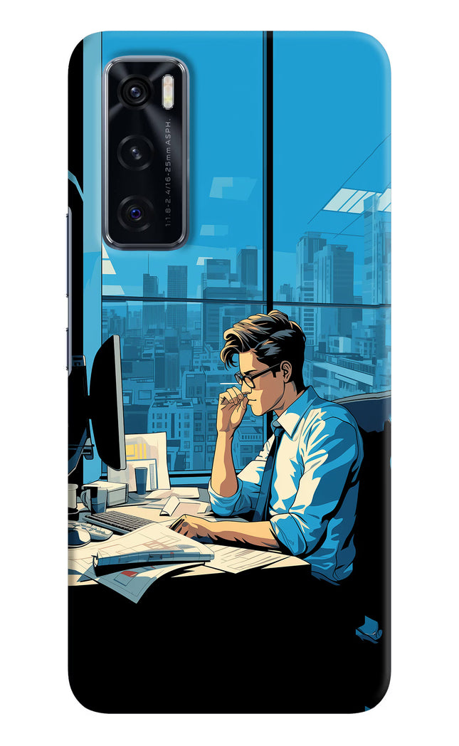 Focused Hustler (AI Generated) Vivo V20 SE Hard Case Back Cover by Casekaro