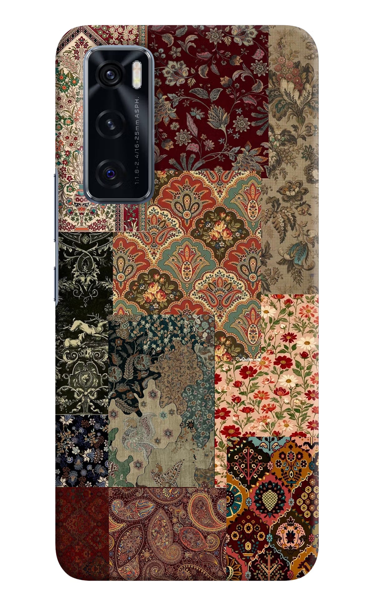 Desi Print Vivo V20 SE Hard Case Back Cover by Casekaro