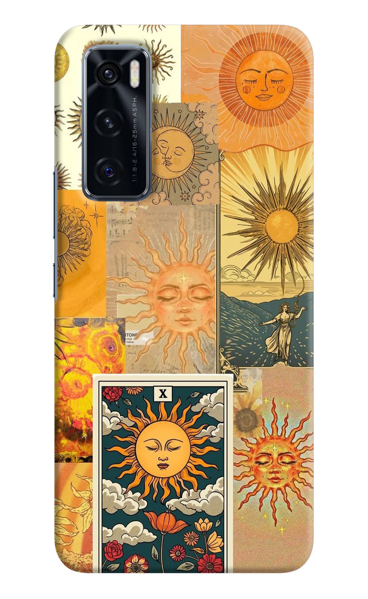 Sun Vivo V20 SE Hard Case Back Cover by Casekaro