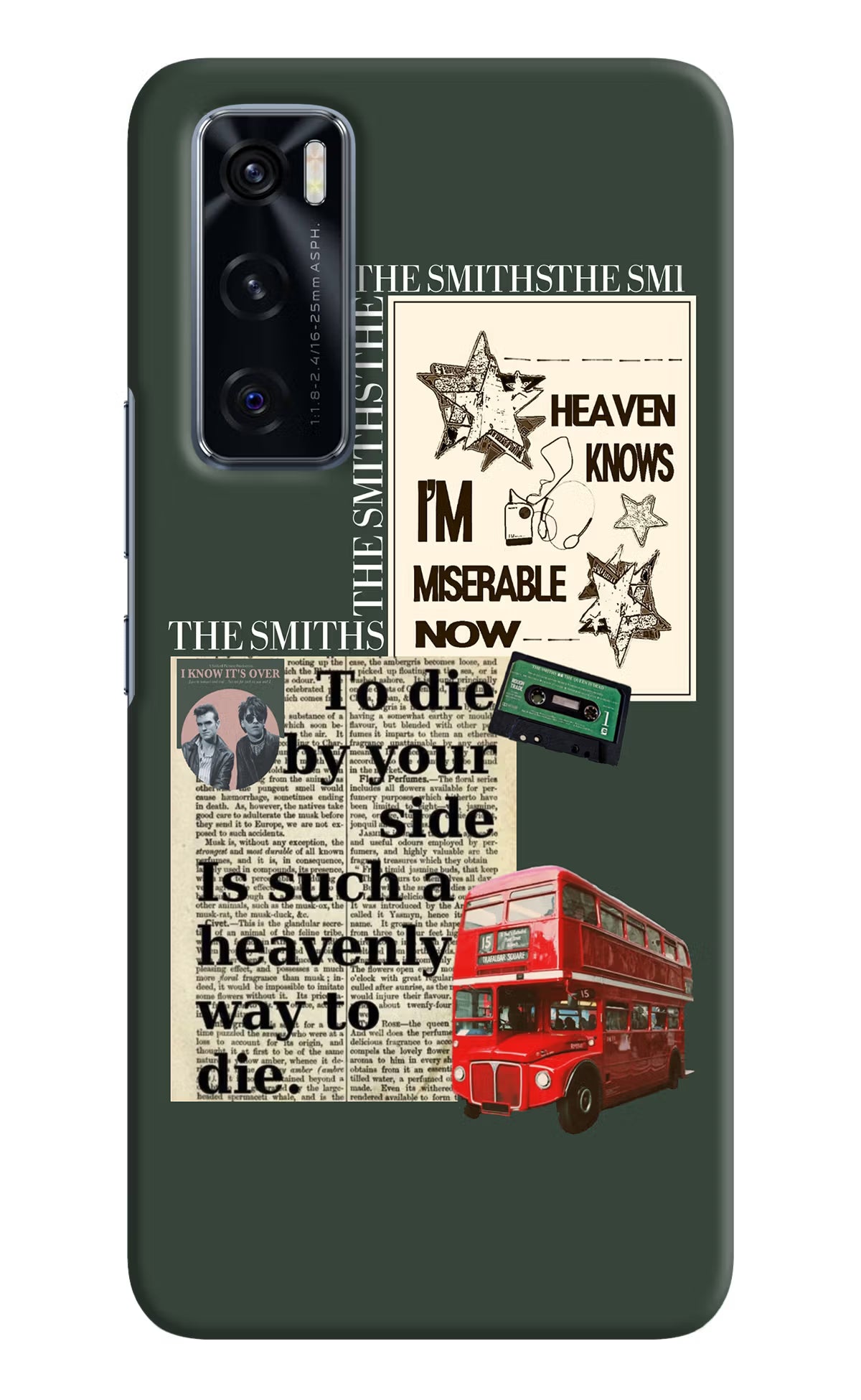 The Smiths Vivo V20 SE Hard Case Back Cover by Casekaro