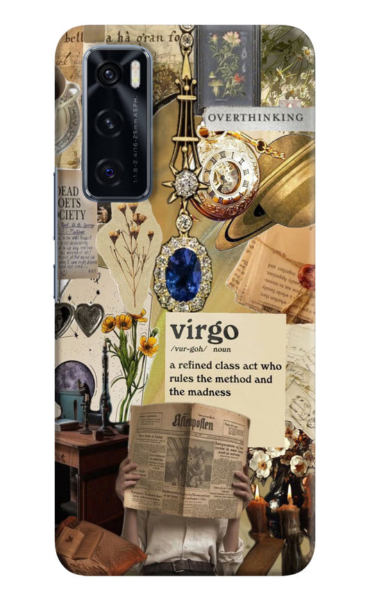 Virgo Zodiac Vivo V20 SE Hard Case Back Cover by Casekaro